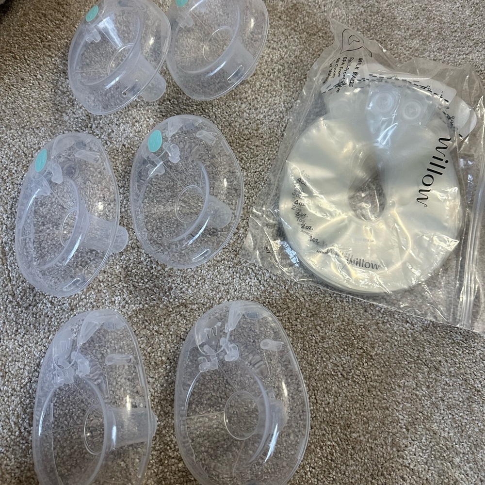 Willow Pump Flanges & milk bags